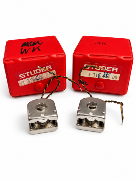 Seltene Rarität! Studer B67 2-Spur – Original-Tonkopfsatz, unbenutzt