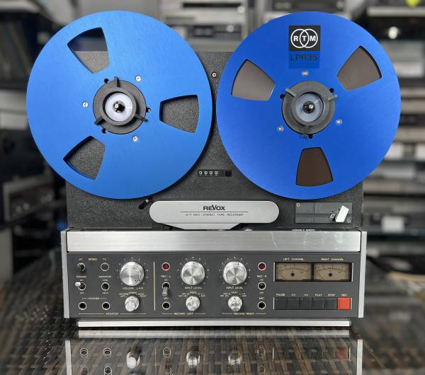 Revox B77 MKII 2-Spur SN 169213 – Komplett revidiert, High-End Bandmaschine mit 2 Jahren Garantie