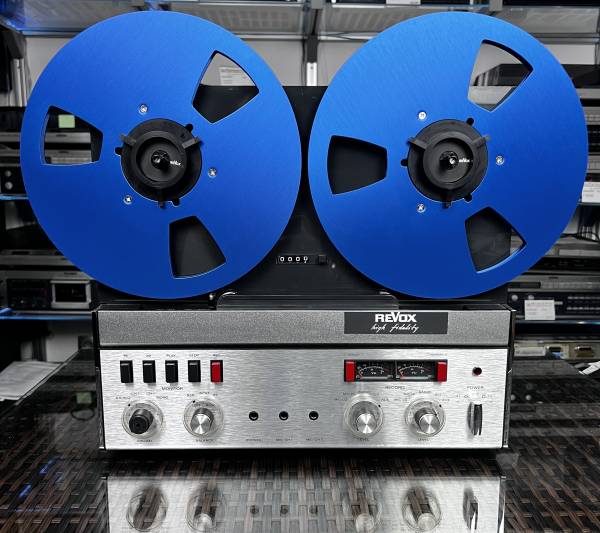 Revox A77 MK II 2-Spur mit Rollwagen | Komplett revidiert | 2 Jahre Garantie