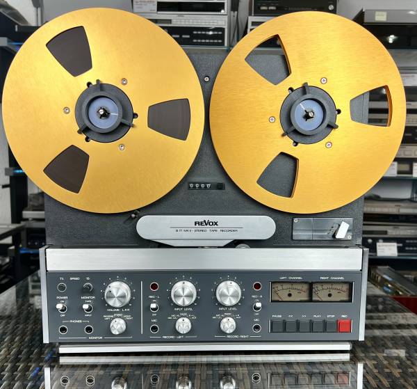 Revox B77 MKII Highspeed CCIR – Studio-Klassiker, vollständig revidiert, Nextel, 2 Jahre Garantie