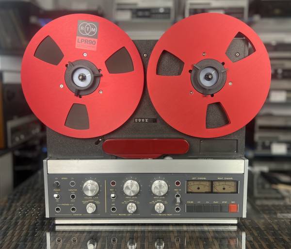 Revox B77 MKII 2-Spur – High-End revidiert | Rote Tonkopfabdeckung | 2 Jahre Garantie SN 153438