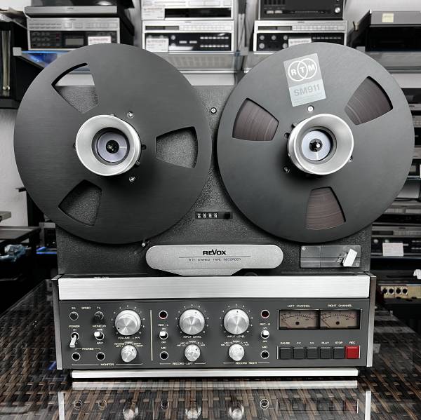 Revox B77 MKI 4-Spur SN: 06095 – High-End revidierter Klassiker mit Pausenschaltung & Garantie