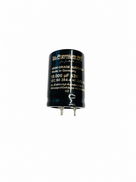 Premium High Grade Audio Ladekondensator 10.000 µF/63 V –passend für Revox B750, B780, C270
