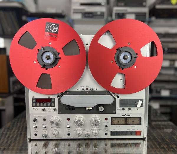 Revox PR99 MK II 2-Spur NAB | Schwarz lackiertes Metallgehäuse | 2 Jahre Garantie