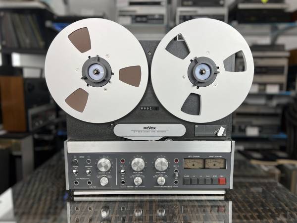 Revox B77 MKII 2-Spur SN:125594 – komplett revidiert, High-End-Ausführung, 2 Jahre Garantie