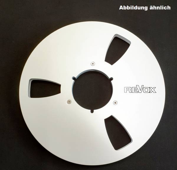 Revox Alu-Leerspule in der Farbe silber