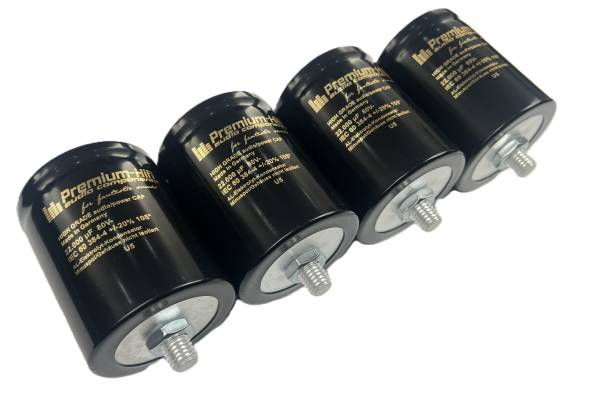 Premium Ladekondensatoren 22.000 µF / 80 V – 4er-Set für Studer Revox A740, B740 und Studer A68