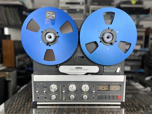 Revox B77 MKII 4-Spur – vollständig überholt, eingemessen & optimiert SN: 175335
